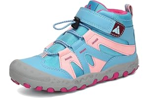 Mishansha Dziewczęce Buty trekkingowe Lekkie Oddychające Buty trekkingowe dla dzieci Outdoor Multisport Buty Rozmiar 24-38 EU