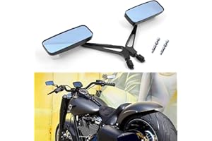 ‎DREAMIZER M8 / M10 Rechteck Motorrad lenker Rückspiegel Seitenspiegel für Road Glide Road King Softail Sportster 883 Street Glide
