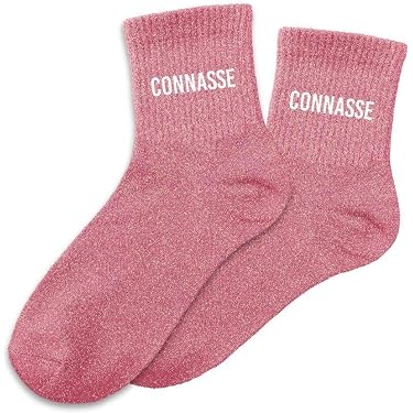 Lot De 5 Chaussettes Courtes Respirantes Pour Femmes - Design Mignon Fluo Rose - Taille 35-38 - 2