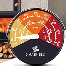 Thermomètre Magnétique Poêle à Bois - Valiant - 63mm - Évite La Surchauffe