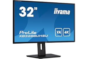 Ekran PC – IIYAMA – XB3288UHSU-B5 – 32 VA LED 4K 3840 x 2160 – 3 ms – 60 Hz – 2 x HDMI 1 x DP