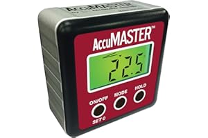 Calculated Industries 7434 Accumaster) 1 niveau Digital magnétique et Viseur d'angle/inclinomètre/biseau Jauge, dernière Technologie Gyromètre Mems, certifié IP54 résistant à la poussière et l'eau
