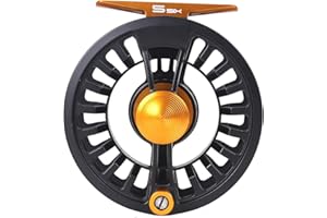 SPRINTON MAXIMUMCATCH Tail Fliegenrolle groß Arbor CNC bearbeitet Aluminum Teflonscheibe Legierungkörper Fliegenfischen Rolle in 5/6 7/8wt