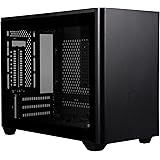 Cooler Master MasterBox NR200P Boîtier d'ordinateur Mini Tour ITX, panneau en verre trempé, plusieurs options de refroidissem