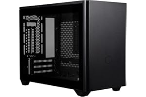 Cooler Master MasterBox NR200P Mini Computer Case in Vetro Temperato, Nero