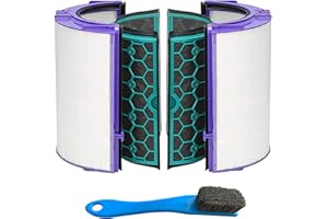LRFDRESS Accessoires de filtre de rechange compatibles avec le purificateur d'air et le ventilateur Hepa Dyson HP04 TP04 DP04 Pure Cool (comparable au 969048-01)