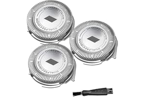 FEELYHEE HQ8 Tete de Rasoir pour Philips - Lame Tête de Rechange pour Philips Rasoir Electrique HQ8, Tete de Rasoir Compatibles avec Philips PT720 PT730 AT880 AT830 AT810 AT815