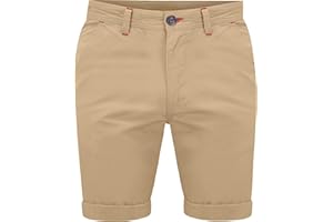 westAce New Mens Slim Fit Stretch Cotton Chino Shorts Summer Casual Smart