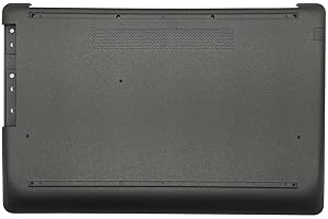 JXJSLP Ersatz für HP 17-by 17T-by 17-CA 17Z-CA 17,3 Zoll Laptop Boden Gehäuse Untergehäuse L70673-001 6070B1617802 Metallic Schwarz
