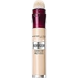 Maybelline New York, Corrector de Ojeras, Bolsas e Imperfecciones, Borrador Ojos, 00 Ivory, 6 ml