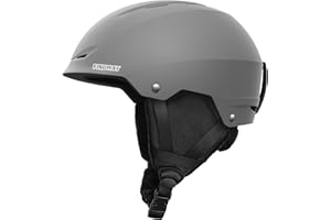 Findway Casco de Esquí, Casco de Nieve para Adultos Hombres Mujeres Jóvenes Casco de Snowboard con Ventilación Ajustable Compatible con Gafas Deportes de Nieve al Aire Libre