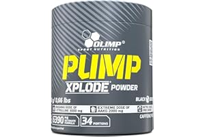 ‎OLIMP SPORT NUTRITION Olimp Sport Nutrition Pump Xplode Powder, Cola, 300 g, Pre Workout Booster