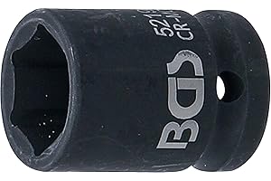 BGS 5219 | Douille à choc, six pans | 12,5 mm (1/2") | 19 mm