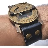 Orologio da polso meridiana in ottone massiccio meridiana bussola polso :  Amazon.it: Orologi