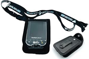 ZENXEAY SEWAS Diabetic Care Tasche zum Umhängen passend für Freestyle Libre Messgerät 3, Umhängetasche mit Gürtelclip und Sichtfenster, Bedienung in der Tasche inkl. Umhängeband