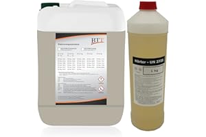 BTT-BESCHICHTUNGSTECHNIK BTT-EVM Electric Potting Compound RAL 7032 Pebble Grey (300 g) on 2K Epoxy Resin Base, IP68 to 1000 Volt