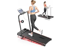 TOPUTURE Tapis Roulant Elettrico Pieghevole 12 km/h, 4 in 1 Tapis Roulant con Inclinazione, App, Telecomando e Doppio Display LED, Design Salvaspazio per Casa e Ufficio, Nessuna Installazione Richiesta