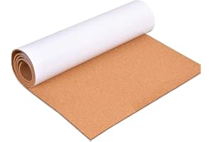 ORIGREEN Korktafel Pinnwandrolle, selbstklebende Korkrollen mit 3mm Dicke, 40x246cm Korktafel für Wand, Büro, Zuhause, Küche, Poster-Pinnwand ideal für DIY (40x246 cm, 3 mm Dicke Pinnwand Korkpla, De)