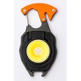 Busstier &Ccedil;ok Fonksiyonlu Mini Led Lamba Anahtarlık ve &Ccedil;akmak Şarjlı Taşınabilir Kamp Lambası 7 Işık Modlu Şarjlı Acil Durum I