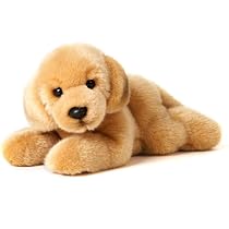 Uni-Toys Peluche Animale Delle Alpi – Marmotta Sdraiata 24 Cm, Morbida E Realistica