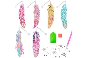 Kiss Baby Marque Page Diamond Painting avec Pendentif DIY Peinture Diamant Fille Enfant Adulte Activité Manuelle Jouet - Cadeaux Anniversaire