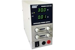 Komerci PS3005N Labornetzgerät Labornetzteil Stromversorgung Transformator regelbares Schaltnetzteil 30V, 5A Beige