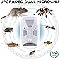 Koyet Ultrasonic Electronic Reject Ant, Mosquito, Rat, Roach, Flea, Rodent, Insect, Pest Repellent Safe for Human and Pets Control, 10 X 6 X 4 cm, White