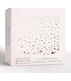 Cocktail-Servietten 1200 Stück | 2-lagig, Weiß, 11,4x11,4 Cm Gefaltet | Für Hochzeit, Party, Bar & Alltag