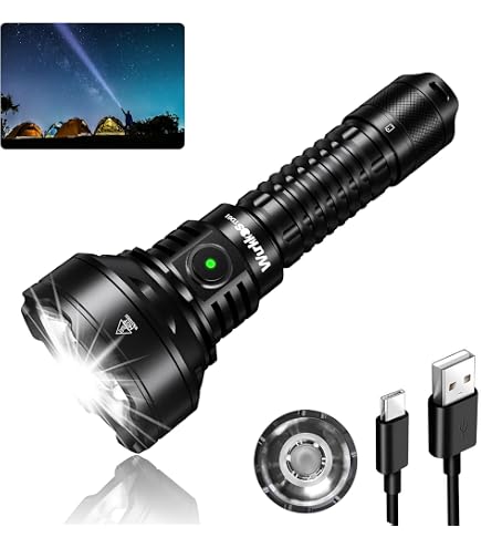 TORCIA RICARICABILE LED LATERALE COB USB POTENTE BATTERIA PORTATILE TE-B0624 | Leroy Merlin