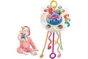 ATOWORLD Jeux Montessori 1 2 3 ans Motricité Fine Jouet Sensoriel Bebe 18 Mois Activite Bebe 1 an Montessori Jouet Eveil Bebe Jouets d'activité et de Développement Jouet Naissance Garcon Fille Cadeau Bebe 1 an