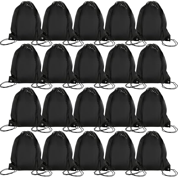 Kordelzug Rucksack 20 Stück - Leichte Sporttaschen Bunt Für Outdoor & Schwimmen