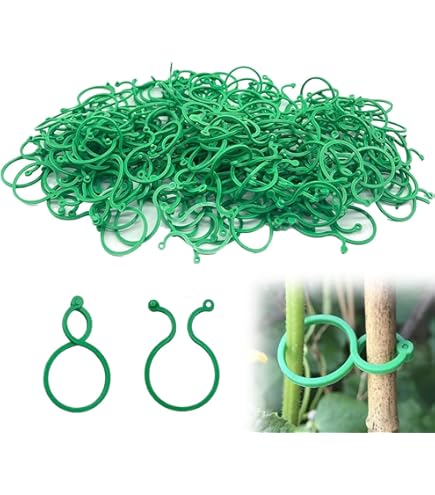 130 Clip Per Piante Da Giardino - Supporto Per Rampicanti E Pomodori - Foto 4