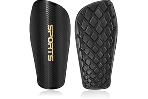 DZPUHUOJZ Parastinchi per calcio, parastinchi per bambini e ragazzi e uomini, calcio, anti-collisione, parastinchi per calcio, da uomo