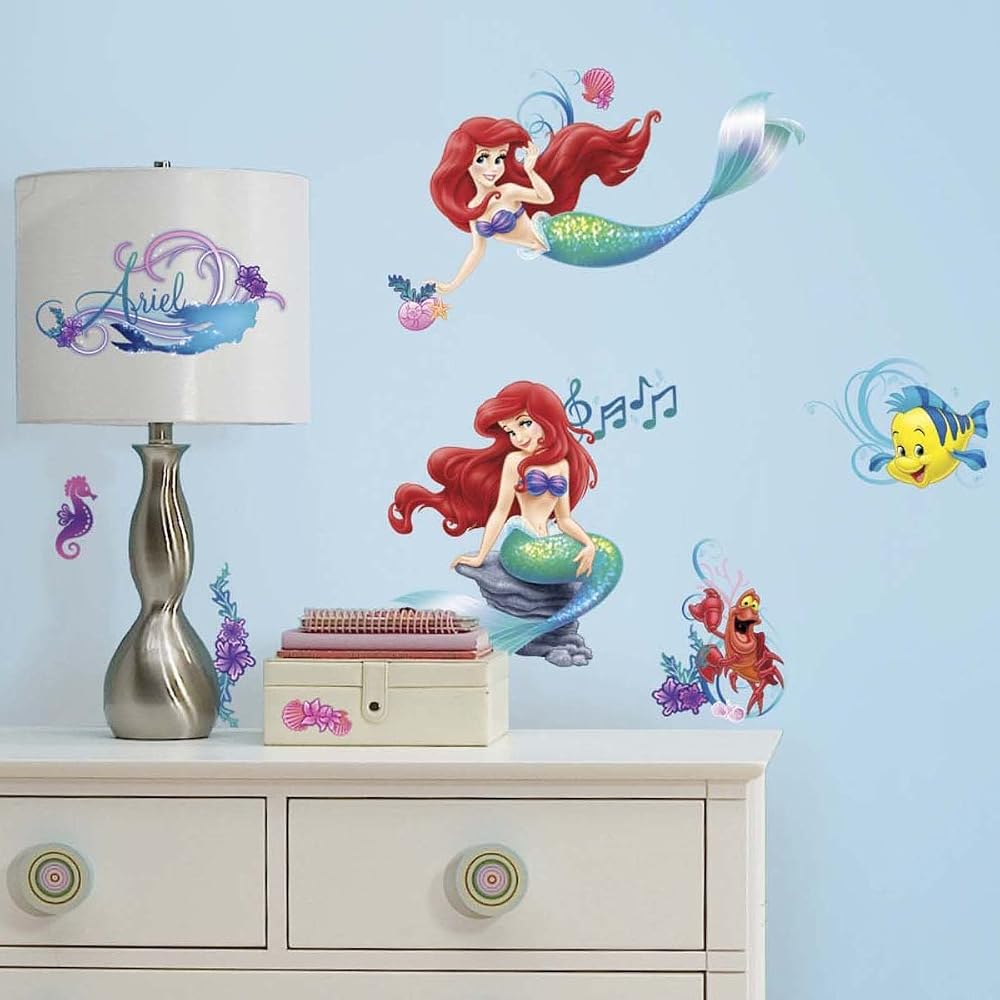 RoomMates Disney The Little Mermaid, çok renkli