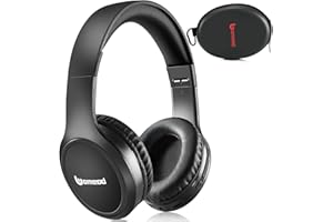 Rydohi Bluetooth Headphones Over Ear, 70H Playtime and 3 EQ Music Modes Wireless Headphones with Microphone, HiFi Stereo Foldable Lightweight Headset, Deep Bass for Home Office Cellphone PC
