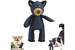 LYOVEU indestructible dog toy，Unbreaka Bear,Unbreaka-bear Für Starke Kauer, Unbreakable Bear,Unzerstörbares Hundespielzeug Quietschend Hunde Kauspielzeug,Unbreakable Bear Hunde,Unbreaka-bear Für Starke Kauer