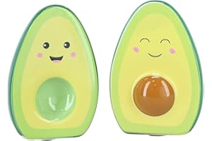 SASS & BELLE Happy aguacate salero y pimentero