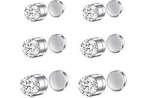 NIUSIMAN Fake Nose Rings Fake Septum Piercing Magnetic Septum Nose Piercing Hoop Clip On Nose Ring Faux Lip Ear Septum Nose Ring Non Pierced Faux Nose Rings for Women Men No Piercing Septum Jewelry