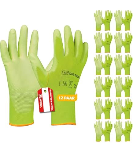 Guanto ATG Maxi Flex Elite da lavoro leggero e traspirante con rivestimento sul palmo e polso a maglia senza silicone blu taglia 8