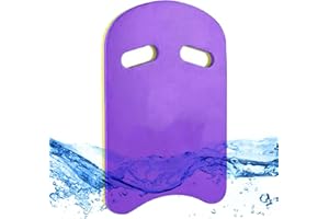 TOULIFLY Swimming Kickboard, Foam Swimming Board, Swimming Training Kickboards With Handles, for Swimming Exercises And Training, for Adults, Children, Swimming Beginner,Purple