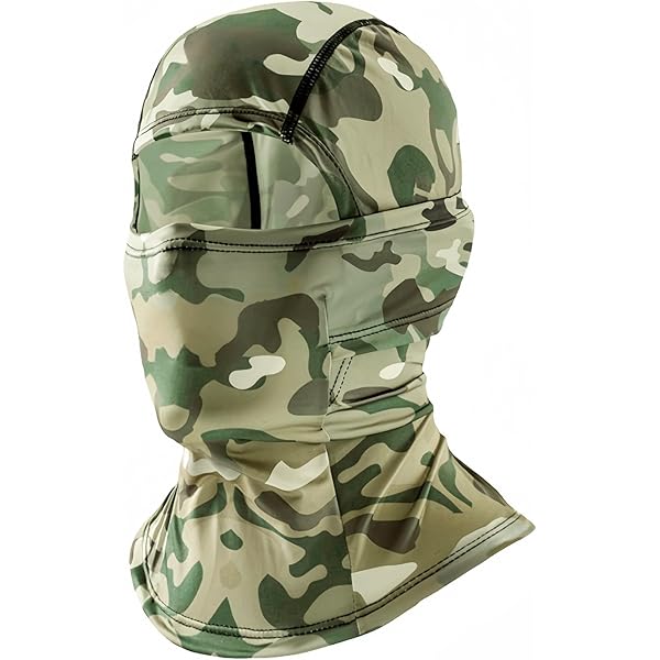Nike Pro Therma-Fit Hyperwarm Hood, Balaclava (Grey Camo) - Unisex