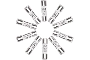 Wengart AC cylindersäkringsinsats RT18-32 (RO15), AC500V 8A, 10 stycken, 10 x 38 mm, 120 kA, stark omkopplingsförmåga, kan ti