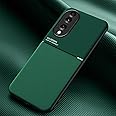 TIANCI Cover per Honor 70, Case Texture Antiscivolo e Antiurto, [Pelle PU Delicata Sulla Pelle] [TPU Ultrasottile] Custodia p
