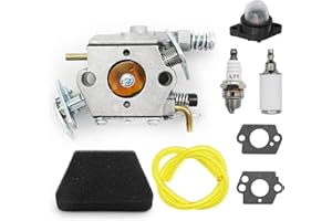 Ollanoos 5300718–21 Carburettor Kits, Replacement for McCulloch 333 335 338 435 436 438 440 441 442 444 Chainsaw Carburetor, Replacement for 33-29