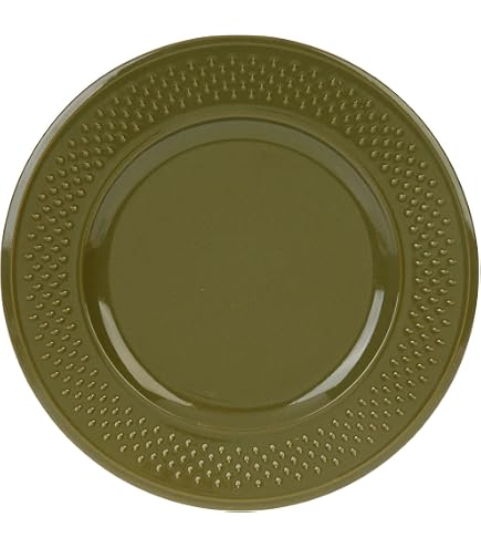 GENEVIEVE LETHU Piatto Fondo In Gres 20,5 Cm - Collezione A TRAVERS CHAMPS, Decorazione Floreale Multicolore