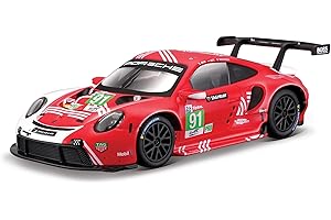 Bburago Race Porsche 911 RSR Lemans ´20 1:24 Modellauto, Rot