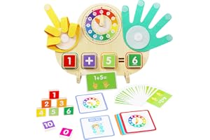 Montessori-leksak för lärande, matematik för barn träleksaker räknas lärande leksaker, pedagogiskt värdefullt lärande siffror, träleksaker fingerräkning, lärande spel pojkar