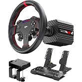 PXN VD4 Direct Drive Racing Wheel Bundle, 4Nm Force Feedback, for Windows | Servo Motor, Hızlı Bırakma ile 11 "Tekerlek, Hall