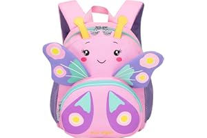 Tokeya Zaino per Bambini, Scuola Borsa per Bambino, Materna Zainetto Asilo Impermeabile Mini Animali Zainetti Carino Primario Piccola Zaino per PreSchool Ragazze Ragazzo 2-6 Anni