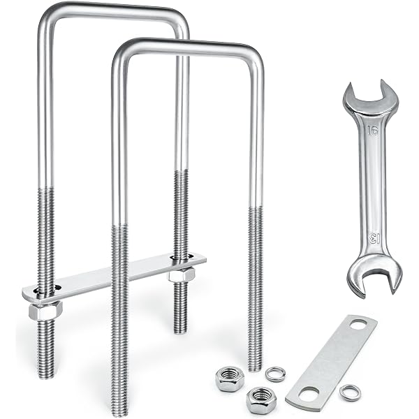10 Pack 5-1/2 X 2 Inch Flat Mending Plates - 201 Stainless Steel Repair Brackets With Screws